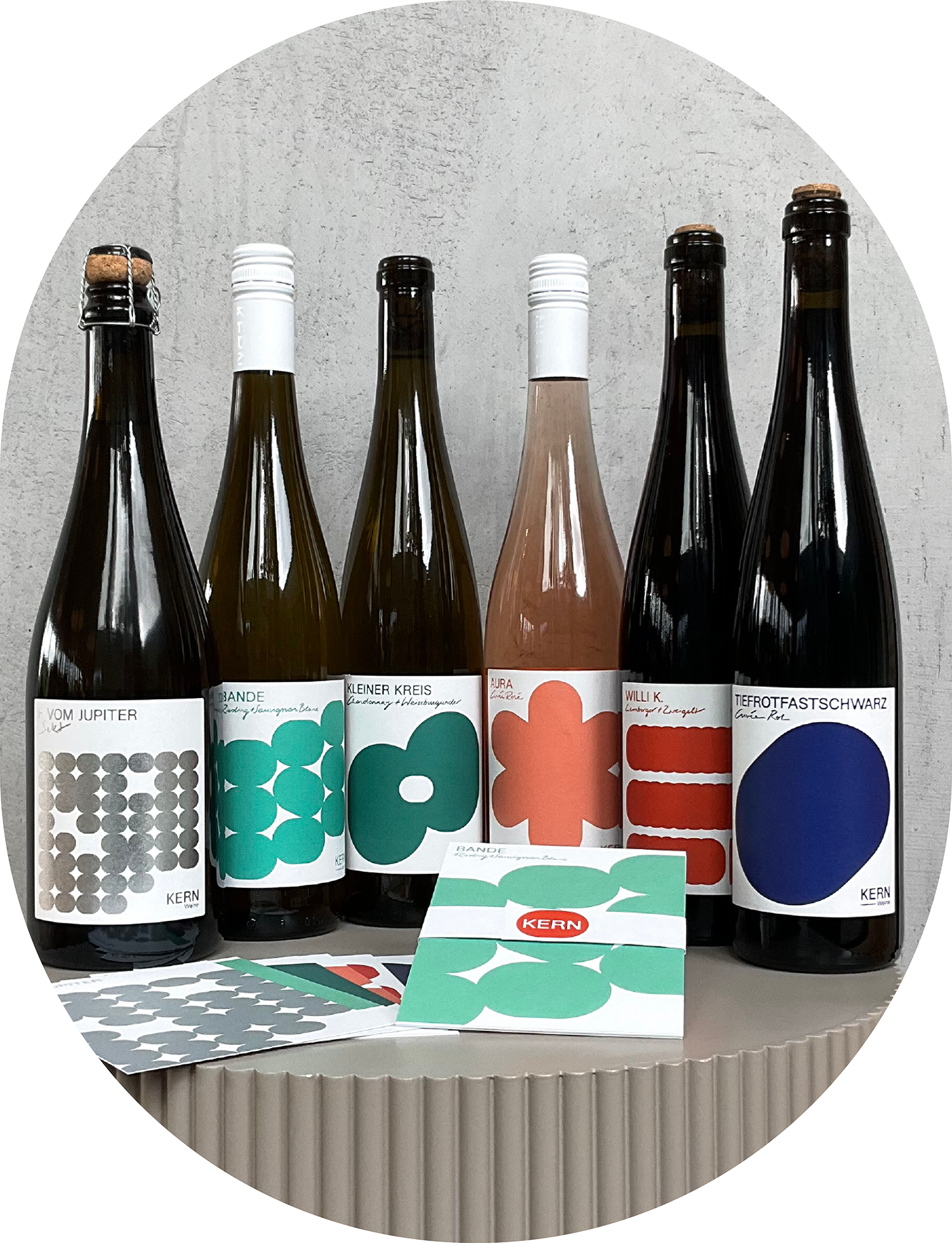 KERN-Linie Set + Postkarten